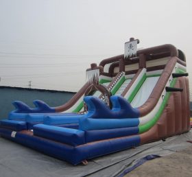 T8-943 Pirates Inflatable Slide