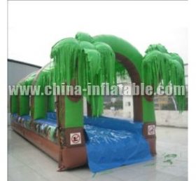 T8-1320 Jungle Themed Inflatable Slides
