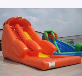 T8-1340 Orange Inflatable Water Slide