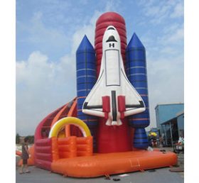 T8-1401 Inflatable Rocket Slide