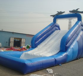 T8-141 Dolphin Inflatable Slide