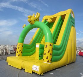 T8-1415 Cartoon Theme Inflatable Slide
