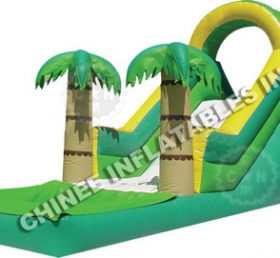T8-446 Jungle Themed Inflatable Slide