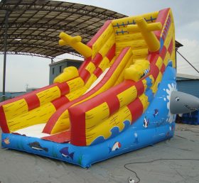T8-481 Undersea World Inflatable Slide