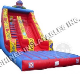 T8-660 Happy Clown Inflatable Jump Slide For Kid