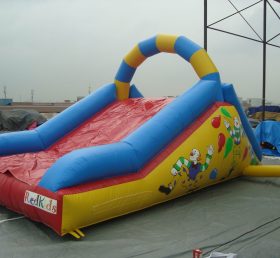T8-662 Outdoor Happy Clown Inflatable Dry Slide