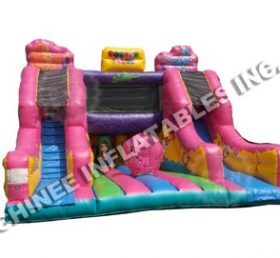 T8-792 Cartoon Giant Inflatable Dry Slide