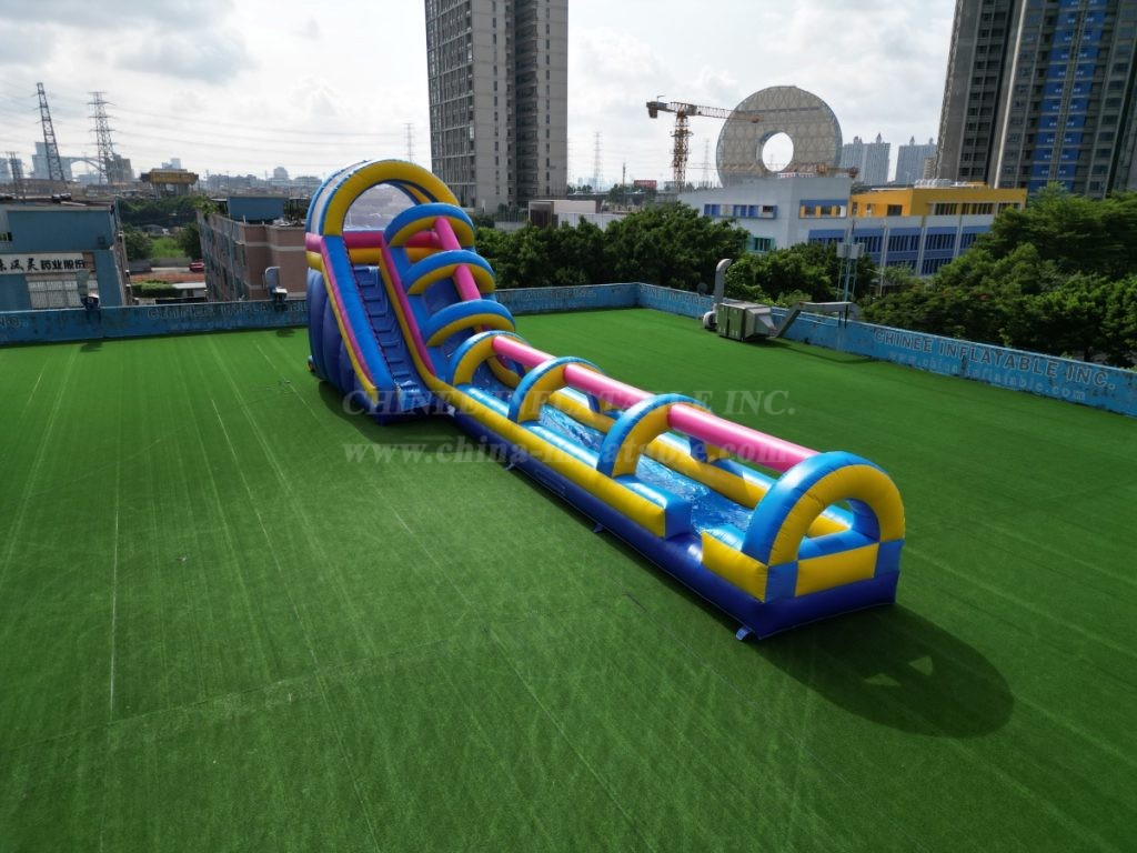 T2-2 Commercial Inflatable Water Slides & Slip and Slide