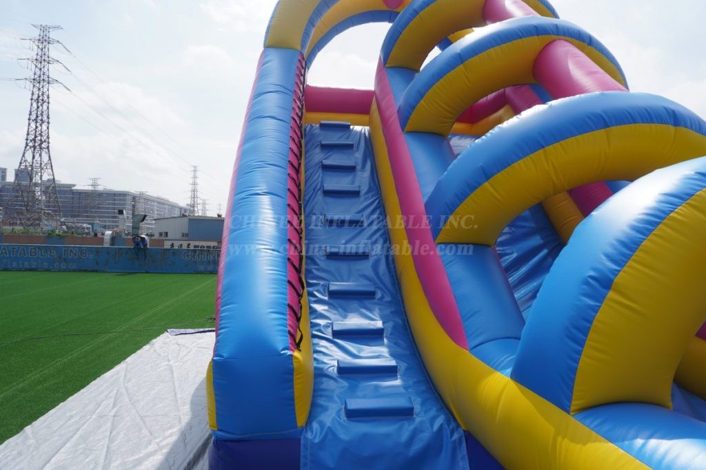 T2-2 Commercial Inflatable Water Slides & Slip and Slide